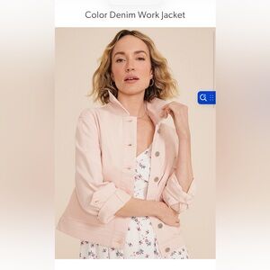 NWOT - Maurice’s Women's Pink Jean Jacket - M
